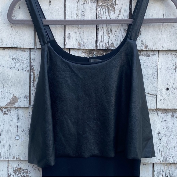 Commando Faux Leather Loose Layer Bodysuit - Picture 5 of 8